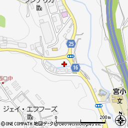 ファミリーマート吉田宮之浦店周辺の地図