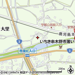 鹿児島県いちき串木野市大里6397周辺の地図