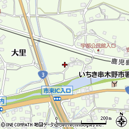 鹿児島県いちき串木野市大里6401周辺の地図