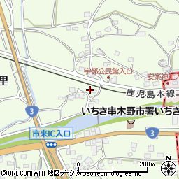 鹿児島県いちき串木野市大里7806周辺の地図