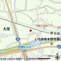 鹿児島県いちき串木野市大里6403-1周辺の地図