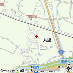 鹿児島県いちき串木野市大里6339周辺の地図