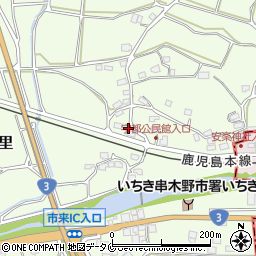 鹿児島県いちき串木野市大里7802周辺の地図