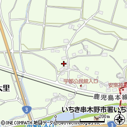 鹿児島県いちき串木野市大里6418-1周辺の地図