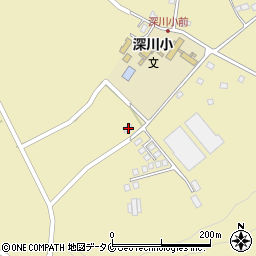 鹿児島県曽於市末吉町深川7648周辺の地図