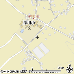 鹿児島県曽於市末吉町深川7576-2周辺の地図