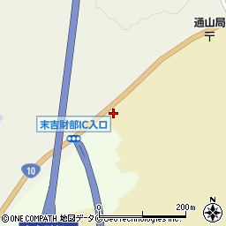 鹿児島県曽於市末吉町深川9770周辺の地図