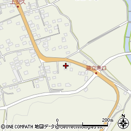 宮崎県都城市安久町4321周辺の地図
