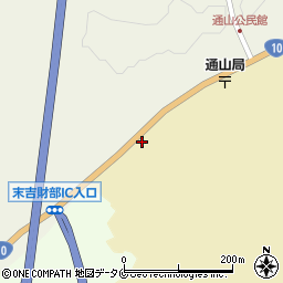 鹿児島県曽於市末吉町深川9700周辺の地図