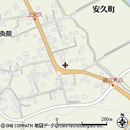 宮崎県都城市安久町4649周辺の地図