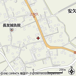 宮崎県都城市安久町4642周辺の地図