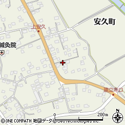 宮崎県都城市安久町4648周辺の地図