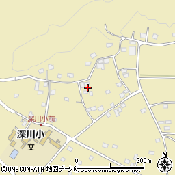 鹿児島県曽於市末吉町深川7211-1周辺の地図