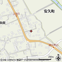 宮崎県都城市安久町4647周辺の地図