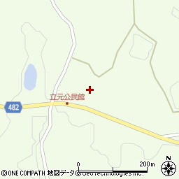 鹿児島県霧島市福山町佳例川2438-1周辺の地図