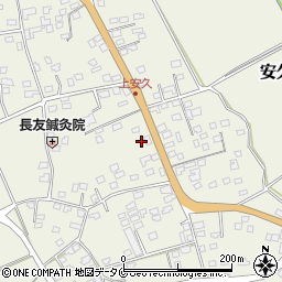 宮崎県都城市安久町4643-1周辺の地図