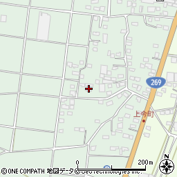 宮崎県都城市今町7674周辺の地図