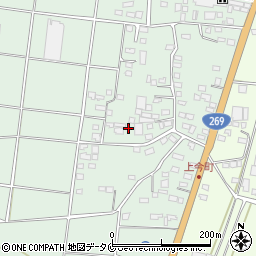 宮崎県都城市今町7675周辺の地図