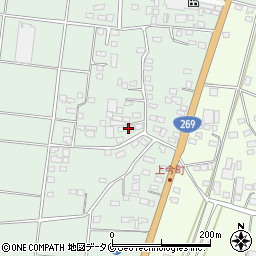 宮崎県都城市今町7678周辺の地図