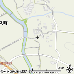 宮崎県都城市安久町1002周辺の地図