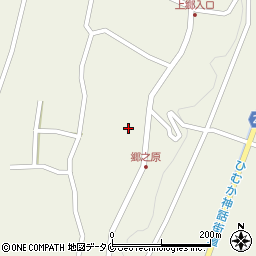 宮崎南部森林管理署郷之原森林事務所周辺の地図