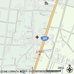 宮崎県都城市今町7681周辺の地図