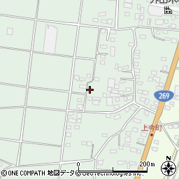宮崎県都城市今町7672周辺の地図