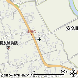 宮崎県都城市安久町4644周辺の地図