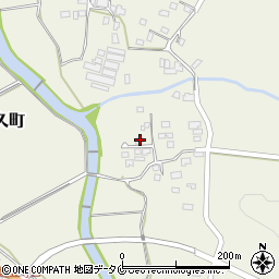 宮崎県都城市安久町1004周辺の地図