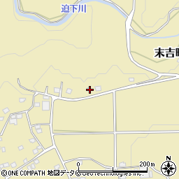 鹿児島県曽於市末吉町深川7083周辺の地図