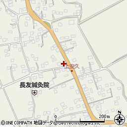 宮崎県都城市安久町4701-3周辺の地図