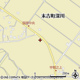 鹿児島県曽於市末吉町深川4562周辺の地図