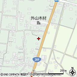 宮崎県都城市今町7596周辺の地図