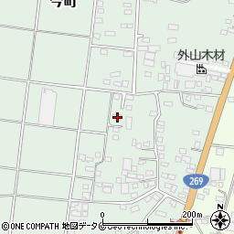 宮崎県都城市今町7616周辺の地図