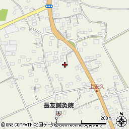 宮崎県都城市安久町4698-1周辺の地図