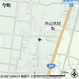 宮崎県都城市今町7608周辺の地図