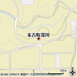 鹿児島県曽於市末吉町深川7057周辺の地図