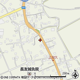 宮崎県都城市安久町4698-4周辺の地図