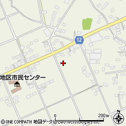 宮崎県都城市安久町6456-2周辺の地図