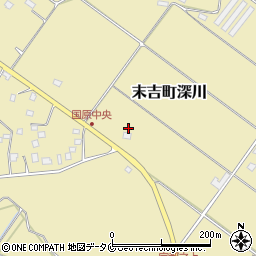 鹿児島県曽於市末吉町深川4978周辺の地図