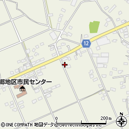 宮崎県都城市安久町6459周辺の地図