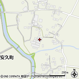 宮崎県都城市安久町1331周辺の地図