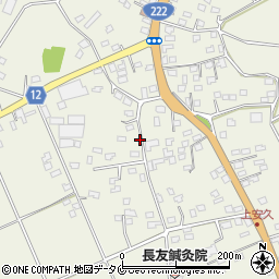 宮崎県都城市安久町4724-1周辺の地図