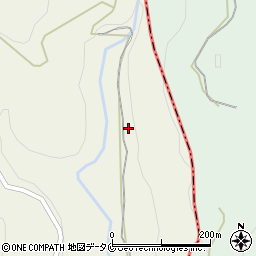 鹿児島県日置市伊集院町上神殿1936周辺の地図