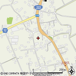 宮崎県都城市安久町4714周辺の地図