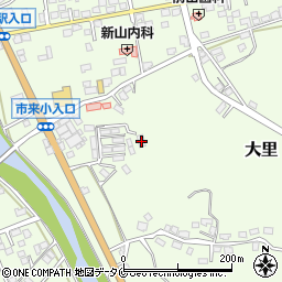 鹿児島県いちき串木野市大里4686周辺の地図