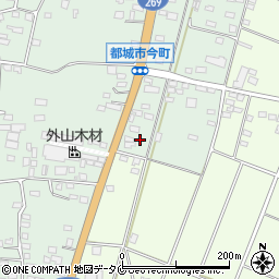 宮崎県都城市今町7521周辺の地図