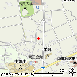 宮崎県都城市安久町6877周辺の地図