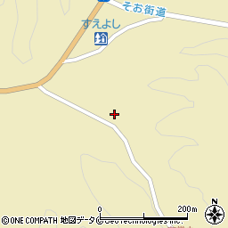 鹿児島県曽於市末吉町深川10722周辺の地図