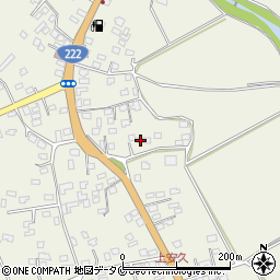 宮崎県都城市安久町4687周辺の地図